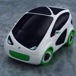 Fiat Phylla concept car con pannelli solari fotovoltaici