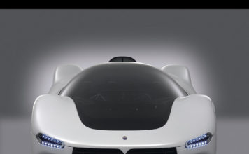 la concept Maserati Birdcage frontale