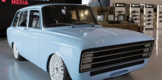 auto elettrica supercar CV-1 la Kalashnikov